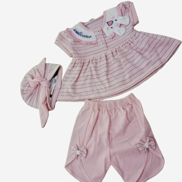 Newborn Baby Girl Frock – Soft Cotton Comfort