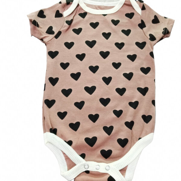 Baby Bodysuit Ribbed Romper 5-pcs Soft Unisex Boy Girl Outfit Clothes - Image 6