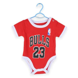 Bulls-Men Premium Baby Bodysuit  Romper