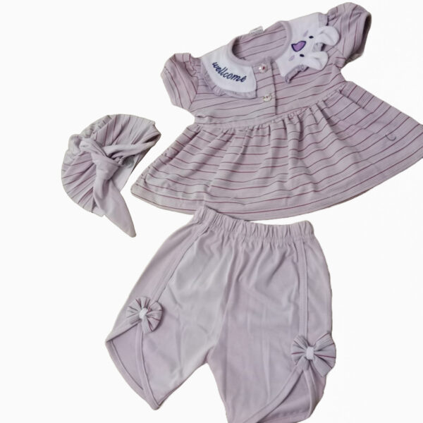 Newborn Baby Girl Frock – Soft Cotton Comfort - Image 2