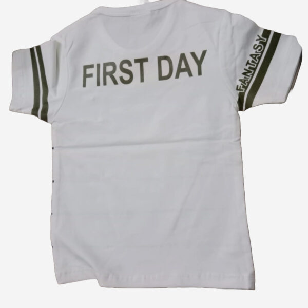 Premium Summer Set – White & Green Minimalist Style (2-Piece) - Image 3